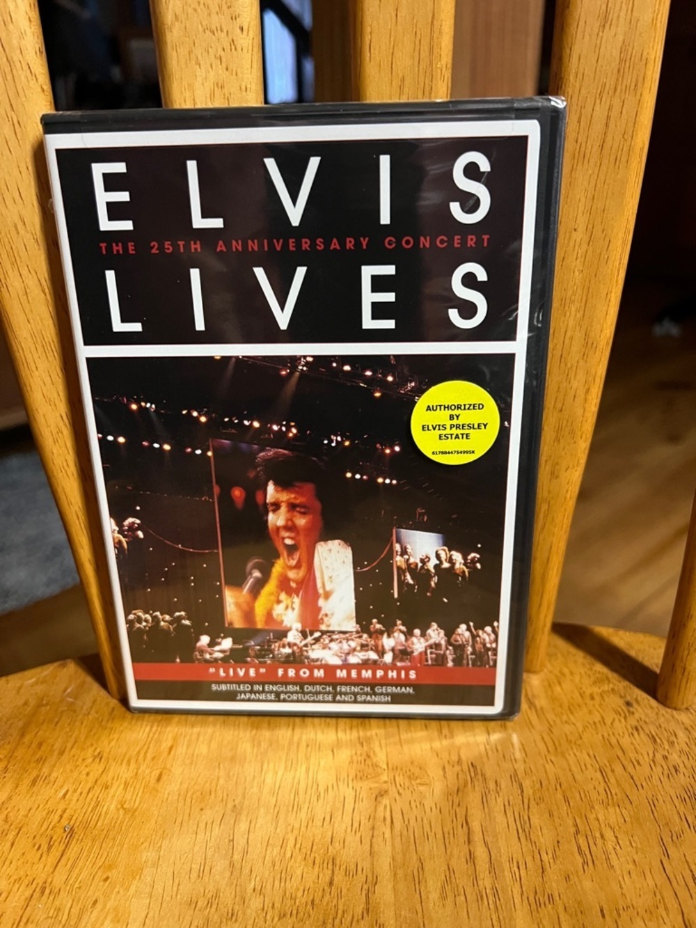 Elvis Lives: The 25th Anniversary Concert DVD - Black & Red Cover NEW